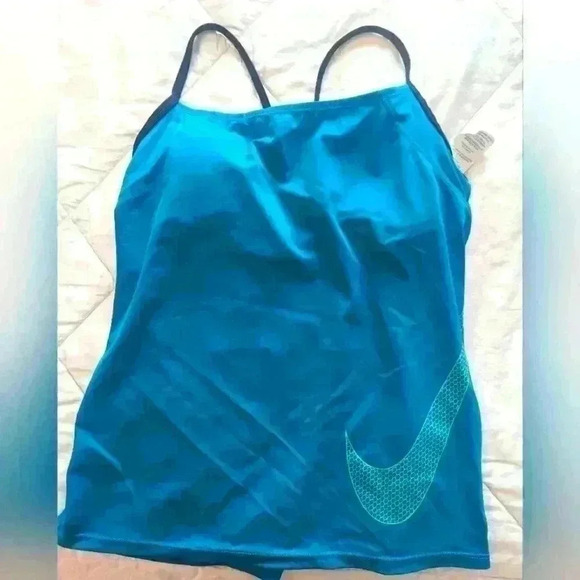 Nike Racerback Tankini Top - size Medium - Picture 4 of 5